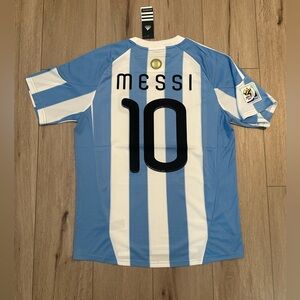 Argentina Messi Jersey 2010 Blue